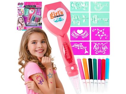 B50H TETOVACÍ SADA ŠABLONY BARVY