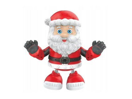 E27C TANEČNÍ SANTA CLAUS ORNAMENT HRA POHYBY