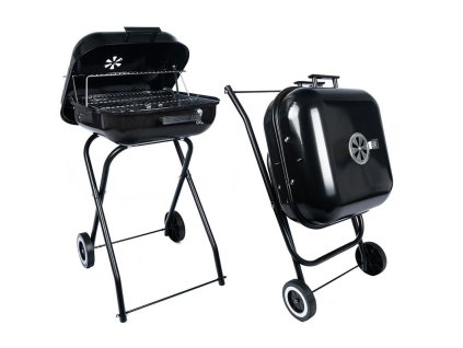 SKLÁDACÍ ZAHRADNÍ GRIL GQ7 NA KOLEČKÁCH HQ