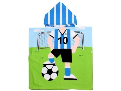 Football dětské plážové pončo balení 1 ks
