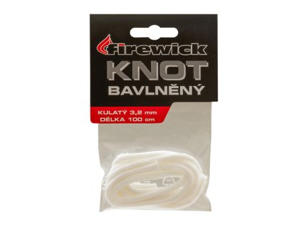 Knot lampový FIREWICK kulatý 100cm d3,2mm