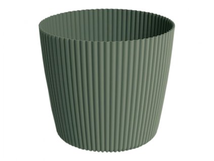 Obal na květník MILLY ROUND plastový d17x15cm