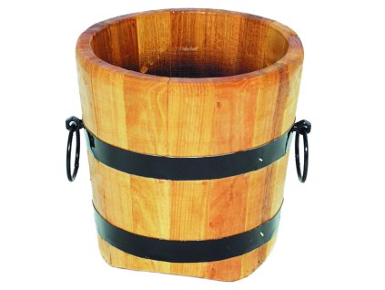 91633 1 j a d tools 5955 kvetinac dreveny kulaty dub 30x30 cm