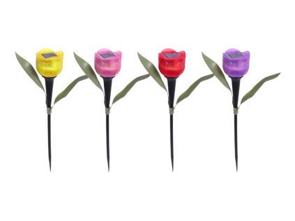 Světlo solární TULIP FLOWER 5x5x30cm/LED/