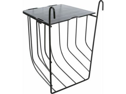 251013 jesle na seno s vikem k zaveseni 13 18 12 cm lakovany kov cerna