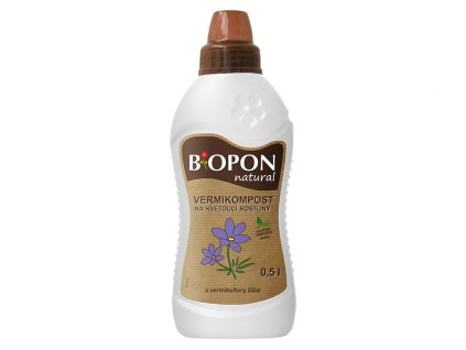 Hnojivo BOPON VERMIKOMPOST na kvetoucí rostliny 500ml