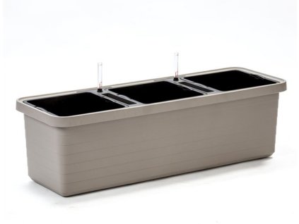Truhlík BERBERIS TRIO samozavlažovací + knoty 120x39x35cm