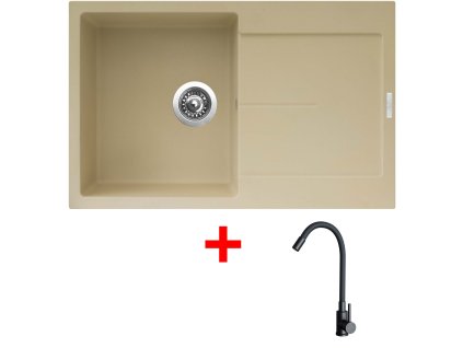 Sinks ULTIMA 790 Sahara + ELASTA černá matná