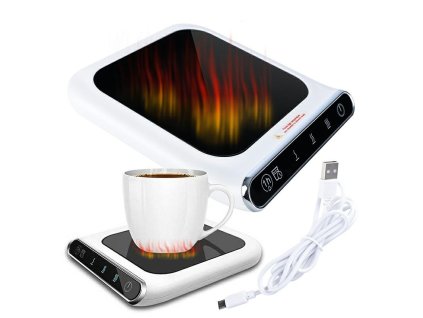 Ohřívač hrnků na kávu K192C s USB