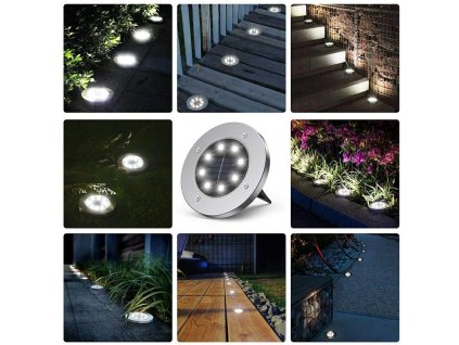 SOLÁRNÍ ZAHRADNÍ LAMPY Q30D 4 KS.