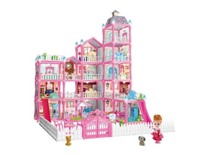 B22M DOMČEK PRO PANENKY VE VILLE, 6 ÚROVNÍ, NÁBYTEK, 374 dílků