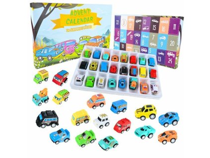 B60A ADVENTNÍ KALENDÁŘ PRO DĚTI AUTA