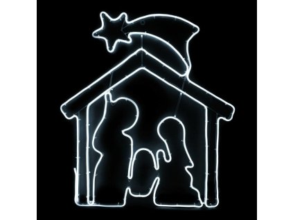 LD4 LED NEONOVÉ SVĚTELNÉ PROVĚROVÉ DEKORACE BETLÉM