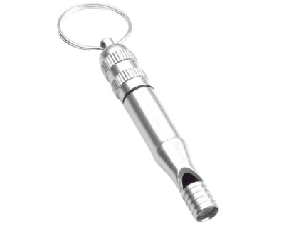 PÍŠŤALKA PRO VÝCVIK PSŮ DA367 STŘÍBRNÁ