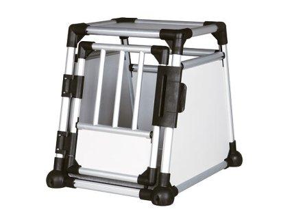 Transportní klec - hliníkový rám, pevné panely 46x56x60 cm, nosnost 15 kg