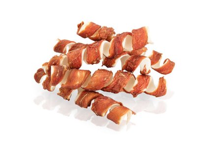 KIDDOG BUFFET SPRING kachní maso na buvolí kůži 16 cm/ 40-45 g [25ks]