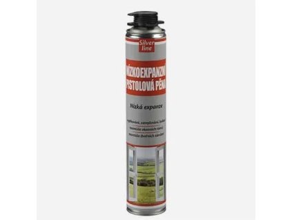 den braven nizkoexpanzni pena silver line pistolova doza 750 ml zluta