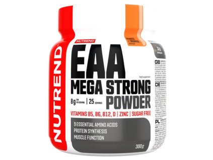 EAA Mega Strong Powder 300 g příchuť mango-pomeranč