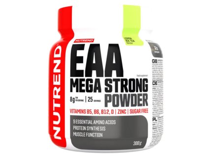 EAA Mega Strong Powder 300 g příchuť ledový čaj citron