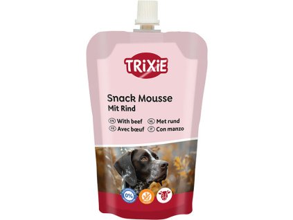 Snack Mousse - pěna s hovězím, pamlsek pro psy, 200 g