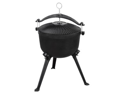 1754 myslivecky litinovy kotlik mastergrill 8l mg429
