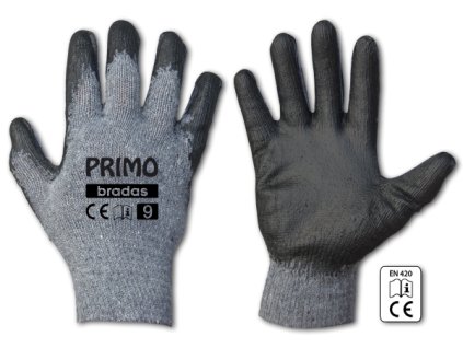 3899 2 ochranne rukavice bradas primo latex vel 10