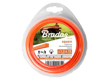 3968 1 zaci struna bradas trimmer 2 0 mm x 15 m ctvercova