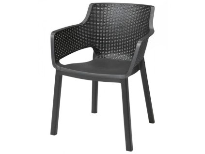 17524 6 zahradni zidle keter eva 57 7 x 62 5 x 79 cm grafit