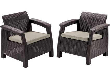 18922 zahradni sada corfu ii duo 75 x 70 x 79cm hneda bezova