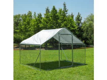 19051 vybeh pro drubez klec pro slepice vespagarden 3x2x2m 6m2