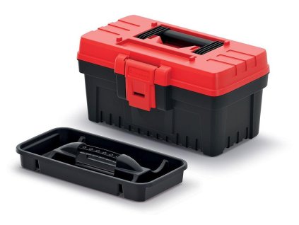 kufr na naradi evo bez prihradek 269x177x155 mm barva cervena