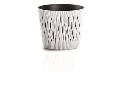 květináč SANDY ROUND DSR160 bílý