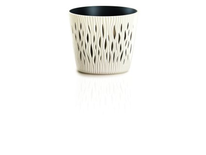 květináč SANDY ROUND DSR190 krémový