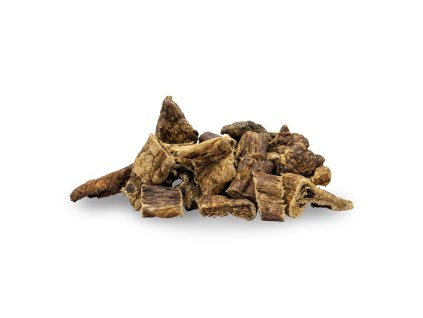 KIDDOG 100 % Natural Snack, jehněčí plíce 2-4 cm / 80 g