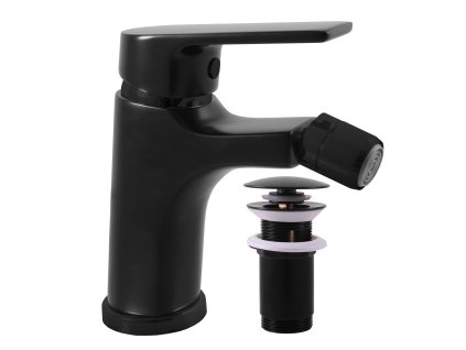 356883 colorado bidetova baterie s vypusti cerna matna co145 0kcmat rav slezak barva cerna matna rozmer 3 8