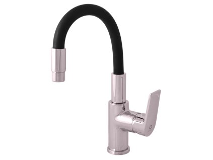 357066 colorado umyvadlova baterie s flexibilnim raminkem bez vypusti chrom cerna co119 0 15 rav slezak barva chrom cerna rozmer 3 8