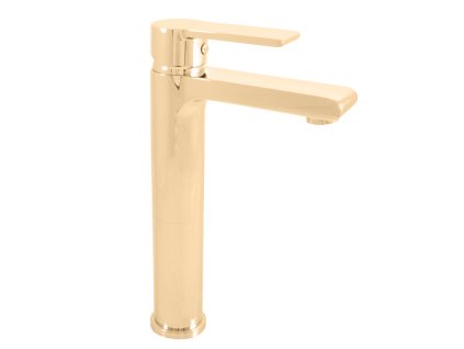 COLORADO - Umyvadlová vysoká baterie bez výpusti, Zlatá - lesklá CO130.0Z, RAV Slezák (Barva ZLATÁ - lesklá, Rozměr 3,8")
