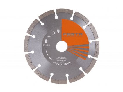 112869 kotouc diamantovy festa segment 150x2 6x22 2mm