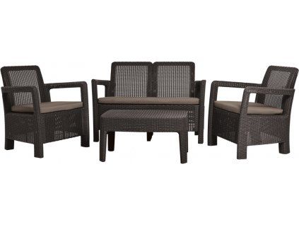 3425 2 zahradni set keter tarifa lounge set hnedy