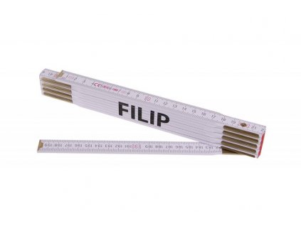 84726 metr skladaci 2m filip profi bily drevo