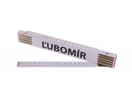 18999 metr skladaci 2m lubomir profi bily drevo