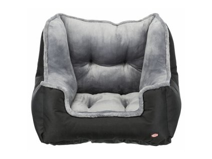 248457 autosedacka cestovni pelech pro psy 50 x 40 x 50 cm cerna seda
