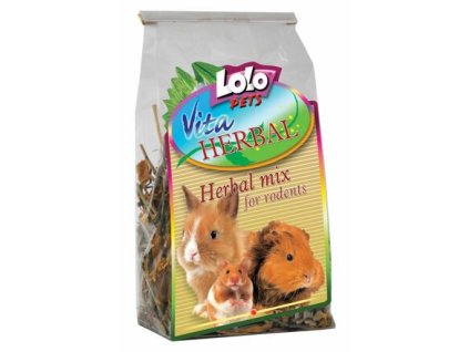 244254 lolopets vita herbal bylinkovy mix pro hlodavce 40 g
