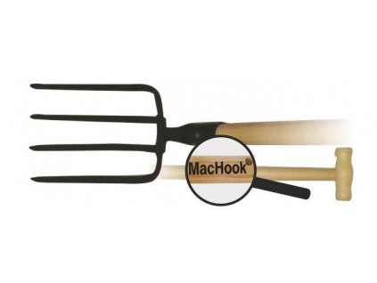 121861 machook ryci vidle s nasadou t 90 cerne