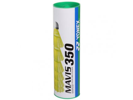 211725 mavis 350 badmintonove micky zelena baleni tuba 6 ks