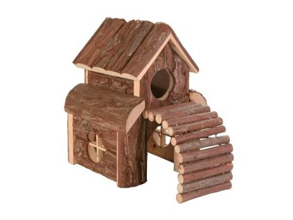 244905 natural living dreveny domek dvoupatrovy finn 13 x 20 x 20 cm