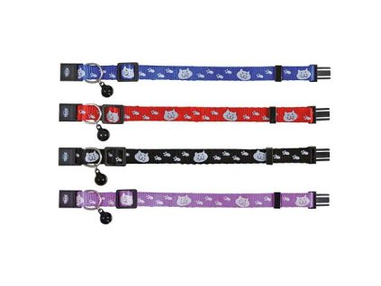 239595 nylonovy obojek pro kocku reflexni motiv trixie