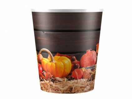 227682 1 obal na kvetnik autumn dyne podzim plastovy d12x14cm