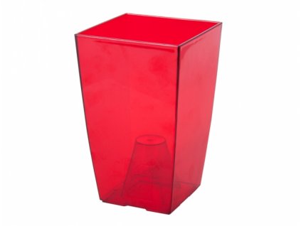 94701 obal na kvetnik fantazie plastovy 13x13x20cm