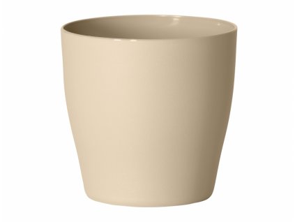 260391 obal na kvetnik living plastovy matny d17cm